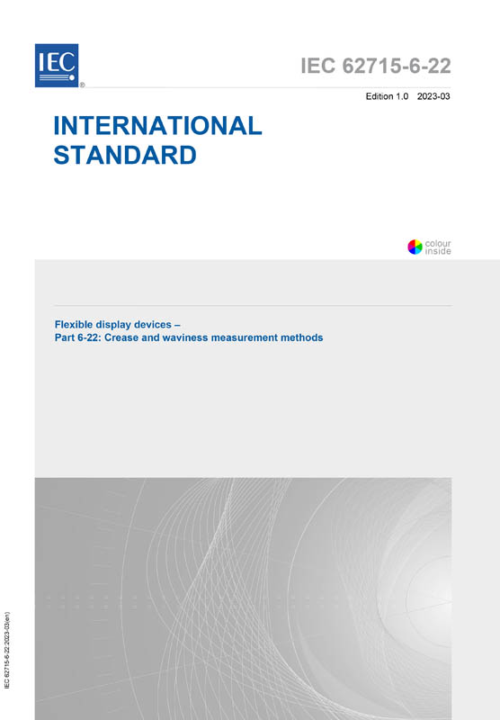 Cover IEC 62715-6-22:2023